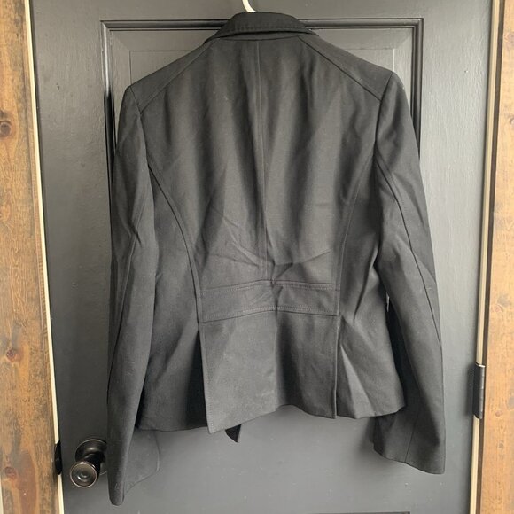 Burberry London 100% Wool Single Breasted Jacket Black Size 8 Black - Picture 7 of 14